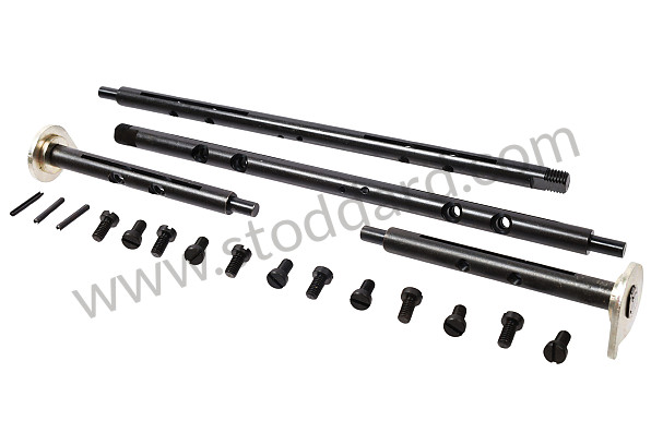 A90110095801 - WEBER CARBURETOR AXLE KIT FOR 2 CARBURETORS for Porsche 