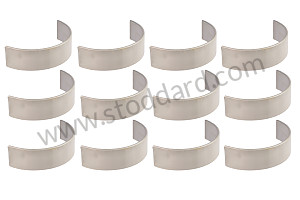 Rod Bearing Set Standard, 2.0 And 2.2 Liter Engines. 911 914-6 1965-1971. 4 Versions available for this part