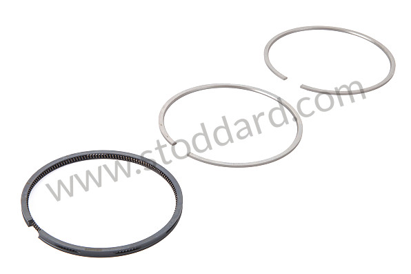 A90110390101 - SET OF RINGS FOR A PISTON for Porsche 911 65-69 &bull; 1968 &bull; 2.0S &bull; Targa &bull; Automatic Gearbox