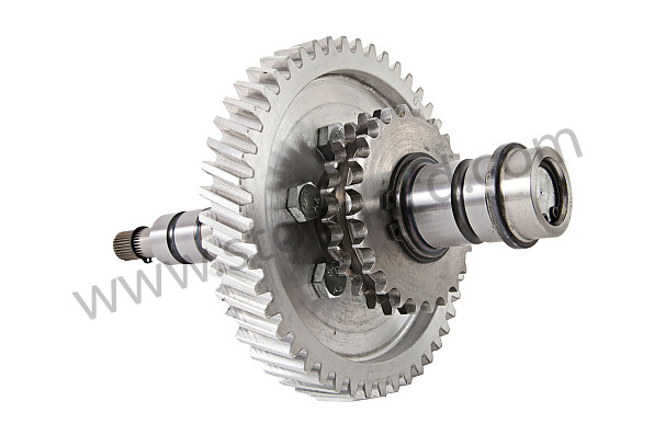 90110501312 - INTERMEDIATE SHAFT, 911 65-68, ASSEMBLY IN CRANKCASE, VERSION WITHOUT BUSHING for Porsche 911 65-69 &bull; 1965 &bull; 2.0L &bull; Coupe &bull; Manual Gearbox, 5 Speed