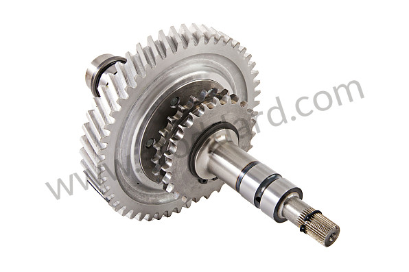 90110501312 - INTERMEDIATE SHAFT, 911 65-68, ASSEMBLY IN CRANKCASE, VERSION WITHOUT BUSHING for Porsche 911 65-69 &bull; 1965 &bull; 2.0L &bull; Coupe &bull; Manual Gearbox, 5 Speed