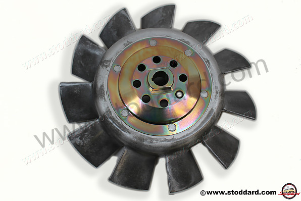 90110601003 - 11-Blade Alternator Cooling Fan Impeller 911 1965-1975 for Porsche 