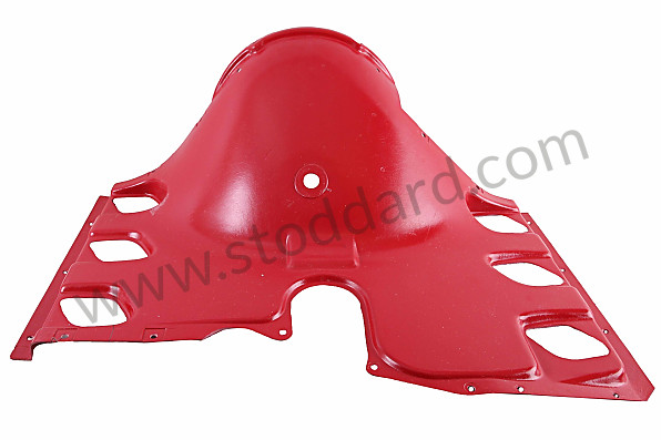 A90110603111 - AIR DUCT UPPER RED for Porsche 911 65-69 &bull; 1967 &bull; 2.0S &bull; Targa &bull; Manual Gearbox, 5 Speed