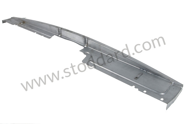 A90110681700 - ENGINE PLATE ON BUMPER SIDE for Porsche 914 &bull; 1970 &bull; 914/6 &bull; Automatic Gearbox