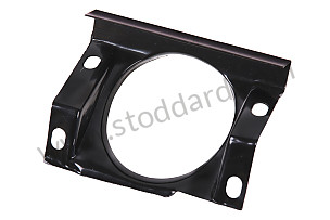 Sheetmetal Cover For Air Hose, Left 911, 1965-89 HOLES DRILLED / LEFT (90110682500)