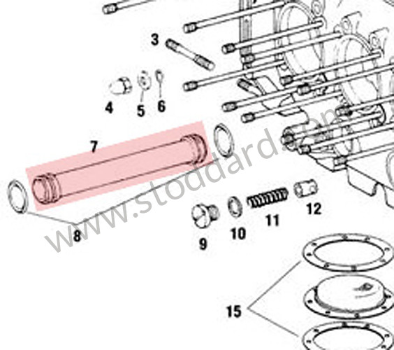 90110735101 - Oil Return Tube, Original Style For 911 964 993 1965-1998 for Porsche 911 65-69 &bull; 1969 &bull; 2.0T &bull; Coupe &bull; Manual Gearbox, 5 Speed