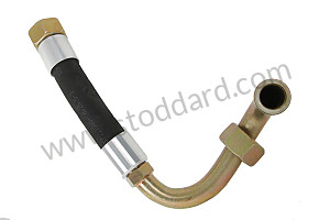 OIL PIPE OIL THERMOSTAT  OIL COOLER REAR REAR