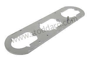 Carburetor Air Cleaner Base Plate, Left For Solex 40pi-1 Early 911 2 Versions available for this part