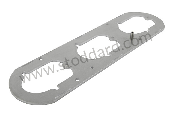 90110802100 - Carburetor Air Cleaner Base Plate, Left For Solex 40pi-1 Early 911 for Porsche 