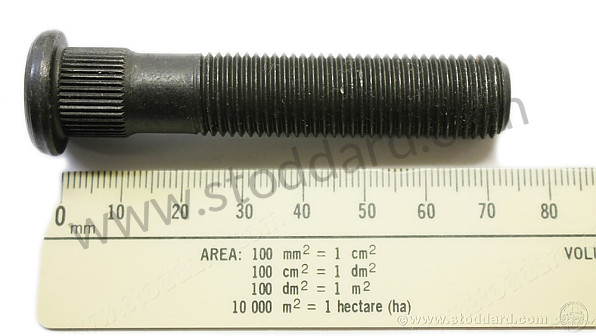 90133167105 - Wheel bolt 72 mm for Porsche 911 84-86 &bull; 1984 &bull; 3.2 &bull; Coupe &bull; Manual Gearbox, 5 Speed