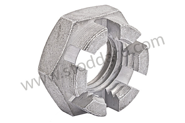 90133280601 - Castle Nut For Axle. 911 912 1965-1969, for Porsche 
