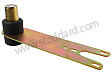 Rear Torsion Spring Plate With Bonded Rubber Bushing. 911 912 1969-1976