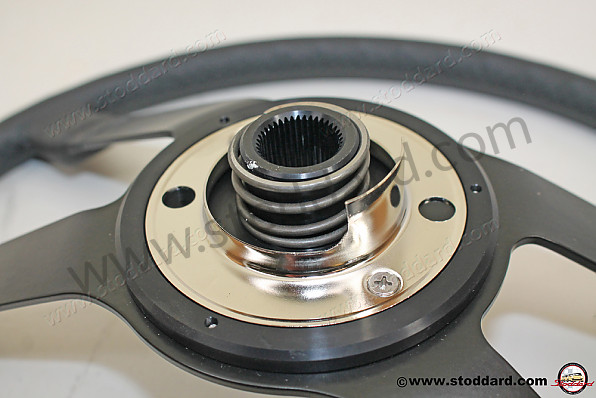 90134708110 - Steering Wheel, Leather Wrapped Vdm 420mm For 911 912 1965-1973 And 914 for Porsche 