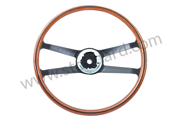 90134708201 - Steering wheel mahogany wood steel ring 42 cm 911 914 for Porsche 