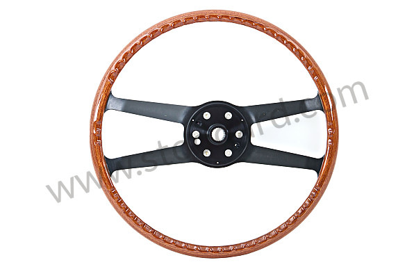 90134708201 - Steering wheel mahogany wood steel ring 42 cm 911 914 for Porsche 