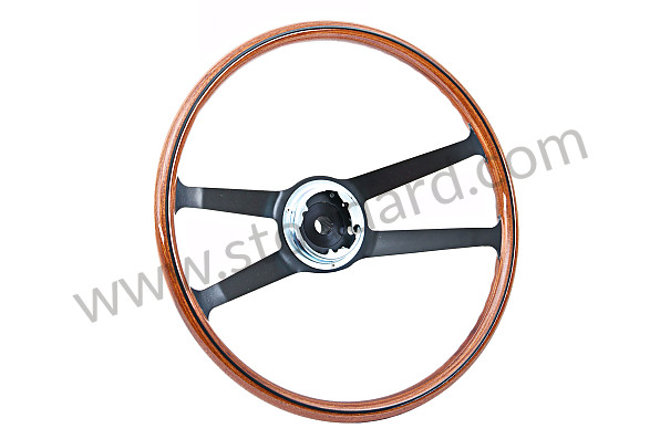 90134708201 - Steering wheel mahogany wood steel ring 42 cm 911 914 for Porsche 