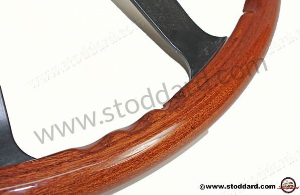 90134708210 - Steering Wheel, Mahagony Wood Vdm 400mm For 911 912 1965-1973 And 914 for Porsche 