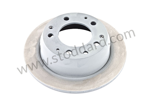 SIC35240110 - Sebro Solid Brake Disc Rotor, Rear For All 911 912 (1965-68) for Porsche 