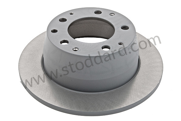 90135240117 - Solid Rear Brake Rotor For 911t (69), 912 (69) And 912e (76) for Porsche 911 74-77 + 912E &bull; 1976 &bull; 912E &bull; Coupe &bull; Manual Gearbox, 5 Speed