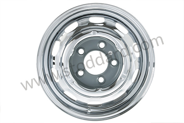 SIC36101320 - 15 X 4.5 Disc Brake Steel Wheels - CHROME for Porsche 