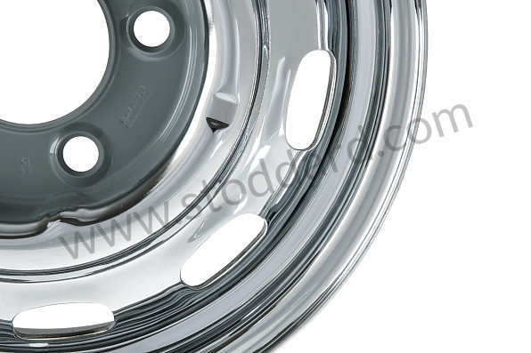 SIC36101320 - 15 X 4.5 Disc Brake Steel Wheels - CHROME for Porsche 