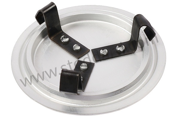 90136103200 - Silver 3-clip Wheel Hub Center Cap For 911 912 With Fuchs Or Ats Alloy Wheels for Porsche 