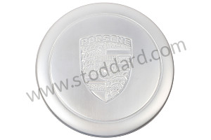 Silver 3-clip Wheel Hub Center Cap For 911 912 With Fuchs Or Ats Alloy Wheels 3 Versions available for this part
