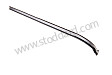 Engine Compartment Seal Guide Rail, Left 911 912 1965-1989