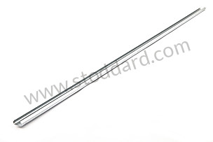 Engine Compartment Seal Guide Rail 911 912 1965-89  (90150179720)