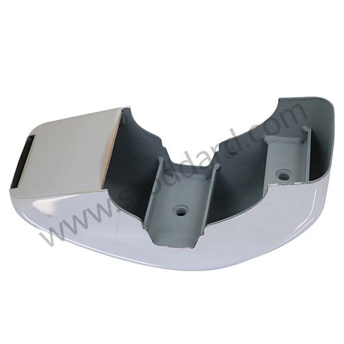90150503253 - Bumper Guard left 1966-1968 Slotted for Porsche 