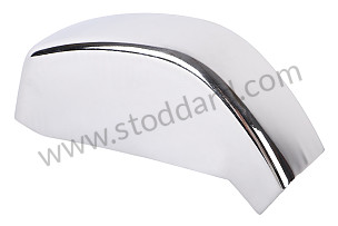 Rear Bumper Guard, Chrome With No Buffer, 911 912 1965-1971  (90150503320)