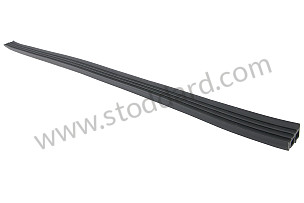 Rear Bumper Seal, 2 Required, 911 912 1965-1968  (SIC50509220)