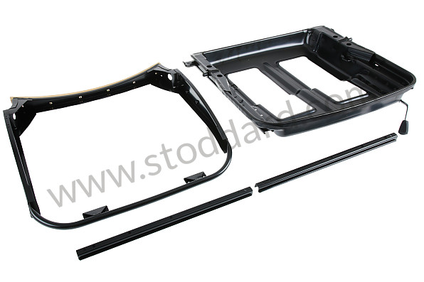 A90152100922 - SEAT FRAME COMPLETE for Porsche 912 &bull; 1966 &bull; 912 1.6 &bull; Coupe &bull; Manual Gearbox, 4 Speed