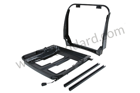 A90152101022 - SEAT FRAME COMPLETE for Porsche 912 &bull; 1966 &bull; 912 1.6 &bull; Coupe &bull; Manual Gearbox, 4 Speed
