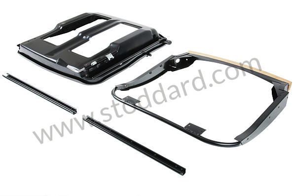 A90152101022 - SEAT FRAME COMPLETE for Porsche 912 &bull; 1966 &bull; 912 1.6 &bull; Coupe &bull; Manual Gearbox, 4 Speed