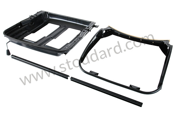 A90152101022 - SEAT FRAME COMPLETE for Porsche 912 &bull; 1966 &bull; 912 1.6 &bull; Coupe &bull; Manual Gearbox, 4 Speed