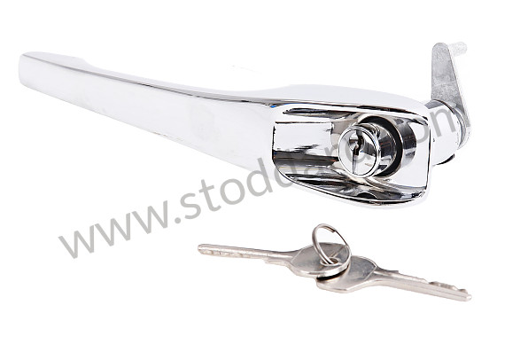A90153106121 - OUTER DOOR HANDLE for Porsche 911 65-69 &bull; 1969 &bull; 2.0E &bull; Coupe &bull; Automatic Gearbox