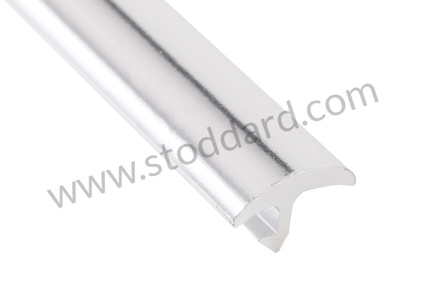 SIC54191220 - Front Windshield Trim, Right, Bright Aluminum. 911 912 1965-1977 for Porsche 