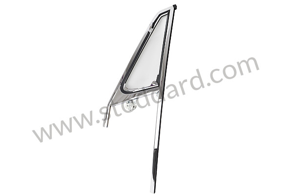 A90154200555 - DOOR GLASS FRAME WITH OPENING GLASS for Porsche 911 70-73 &bull; 1973 &bull; 2.4E &bull; Targa &bull; Automatic Gearbox