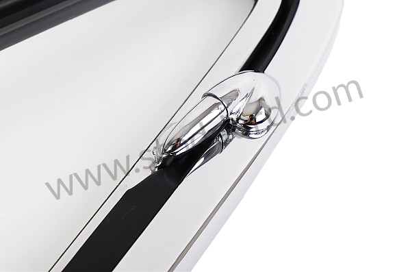 A90154200655 - DOOR GLASS FRAME WITH OPENING GLASS for Porsche 911 74-77 + 912E &bull; 1977 &bull; 2.7 &bull; Targa &bull; Automatic Gearbox