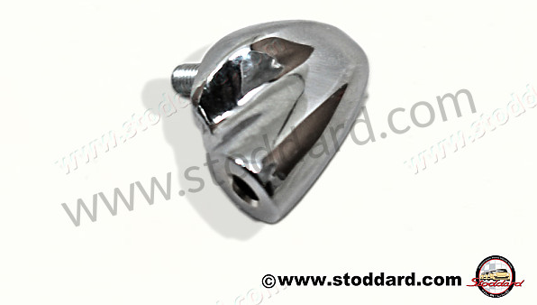90154262122 - Chrome Pivot Bearing For Vent Window. Left, 911 912 1965-1976 for Porsche 