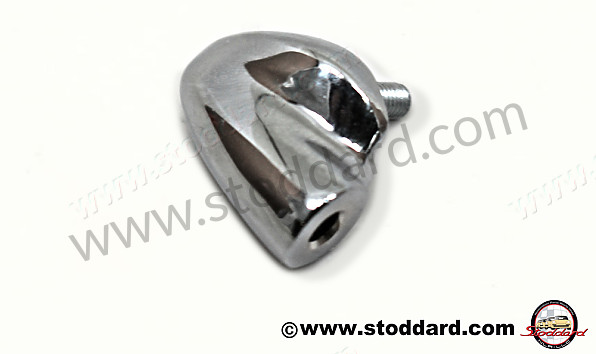 90154262222 - Chrome Pivot Bearing For Vent Window. Right, 911 912 1965-1976 for Porsche 
