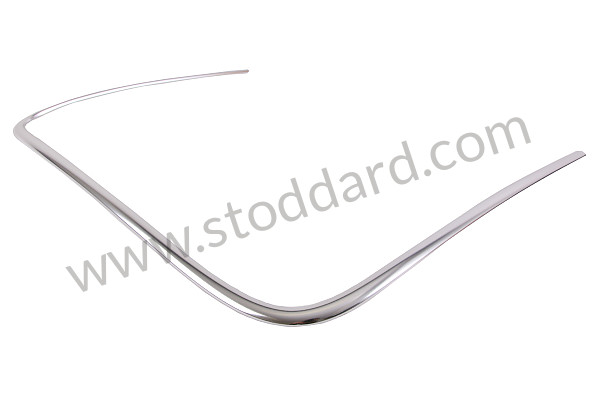 SIC54591120 - Rear Window Trim, Left, Bright Aluminum, 911 912 Coupe 1965-1977 for Porsche 911 74-77 + 912E &bull; 1975 &bull; 2.7S &bull; Coupe &bull; Automatic Gearbox