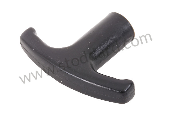 SIC55281320 - Decklid Release Handle / Knob for Porsche 911 Turbo + 965 &bull; 1987 &bull; 3.3 Turbo &bull; Coupe &bull; Manual Gearbox, 4 Speed