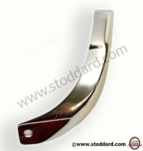 SIC55911350 - Wide S-Trim Rocker Deco End Cap, Right Front / Left Rear, 911 1968-1973 for Porsche 