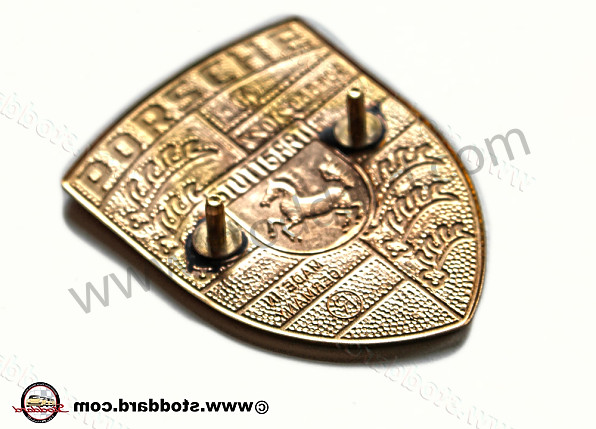 90155921029 - Porsche crest Orange for Porsche 