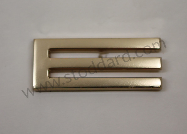 90155930122 - Individual Letter Porsche Decklid Emblem Set. Satin Gold Finish. 911 912 1967-1971 for Porsche 