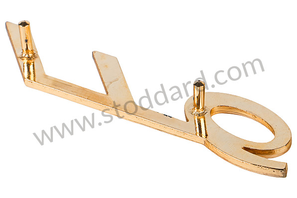 90155930523SIC - Early 911 Emblem, Gold for Porsche 