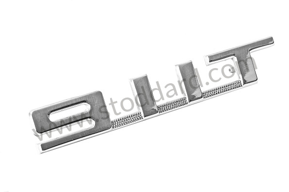 90155931122 - 911t Emblem, Silver, For 911t 1969-1971 for Porsche 