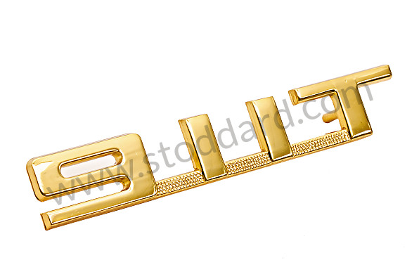 90155931151 - 911t Emblem, Gold. 911t 1969-1971 (optional) for Porsche 